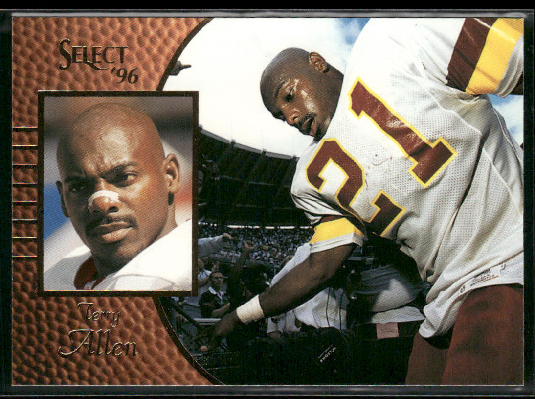 Terry Allen 1996 Select #36 Washington Redskins