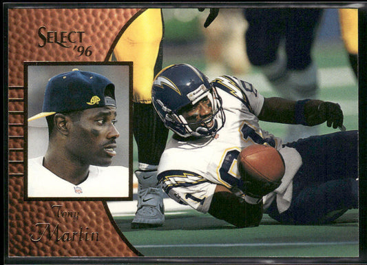 Tony Martin 1996 Select #39 San Diego Chargers
