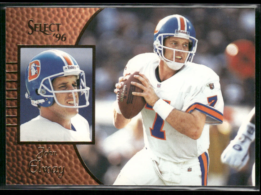 John Elway 1996 Select #40 Denver Broncos