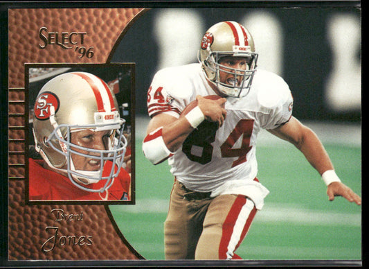 Brent Jones 1996 Select #51 San Francisco 49ers