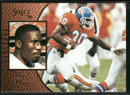 Terrell Davis 1996 Select #64 Denver Broncos
