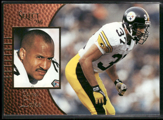 Carnell Lake 1996 Select #66 Pittsburgh Steelers