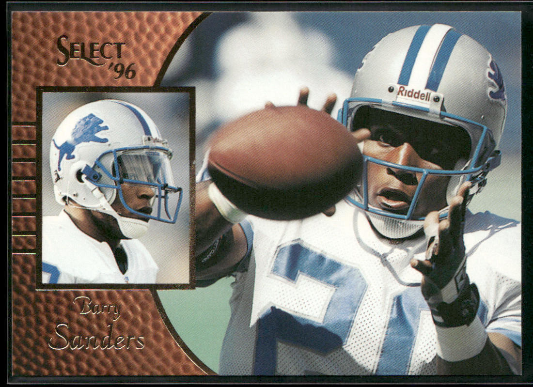 Barry Sanders 1996 Select #76 Detroit Lions