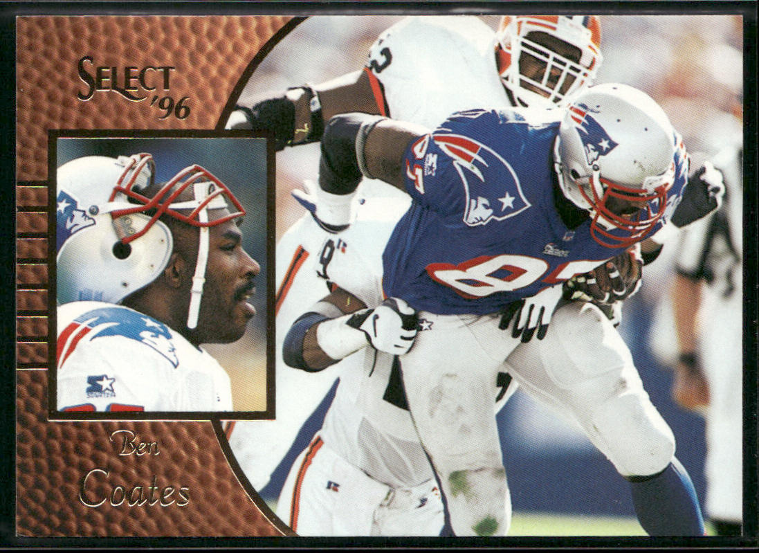Ben Coates 1996 Select #77 New England Patriots