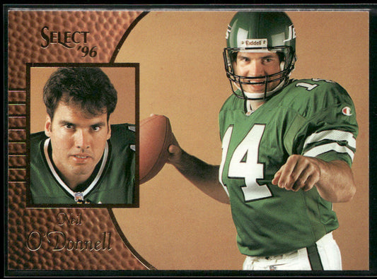 Neil O'Donnell 1996 Select #78 New York Jets