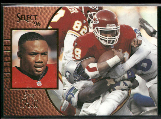 Greg Hill 1996 Select #89 Kansas City Chiefs