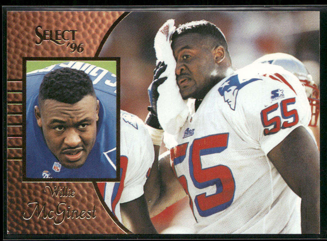 Willie McGinest 1996 Select #100 New England Patriots