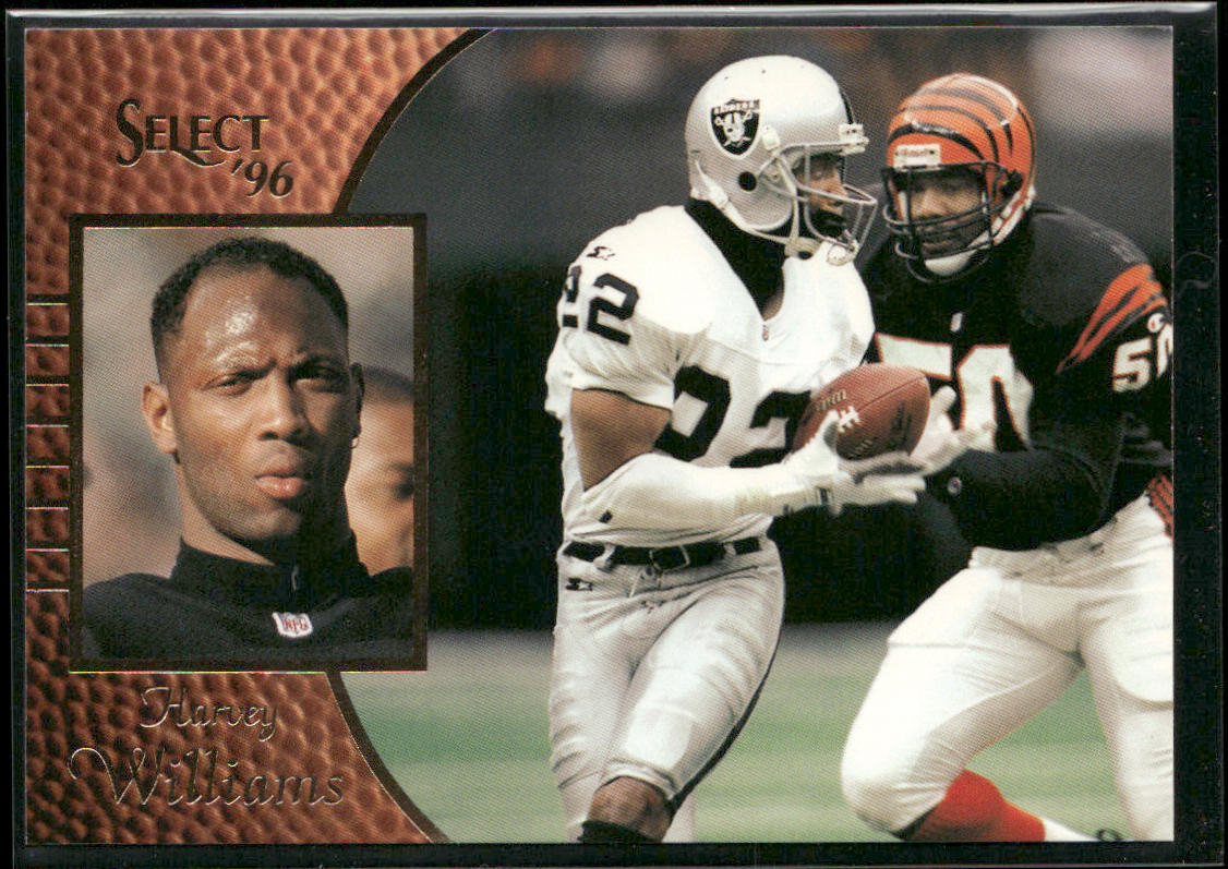 Harvey Williams 1996 Select #101 Oakland Raiders