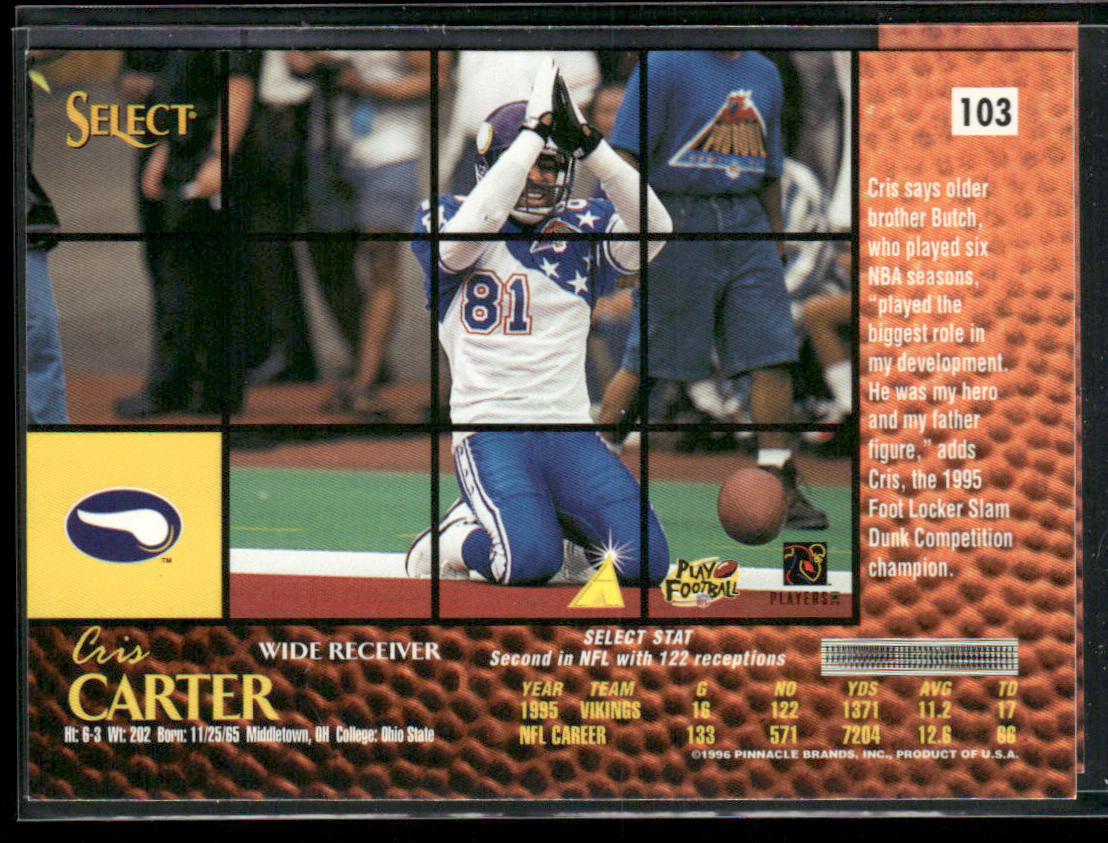 Daryl Johnston 1996 Select #102 Dallas Cowboys