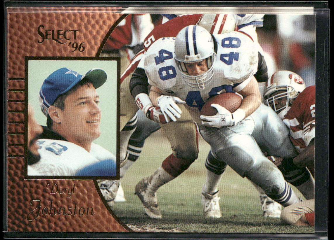 Daryl Johnston 1996 Select #102 Dallas Cowboys