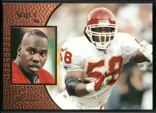 Derrick Thomas 1996 Select #107 Kansas City Chiefs