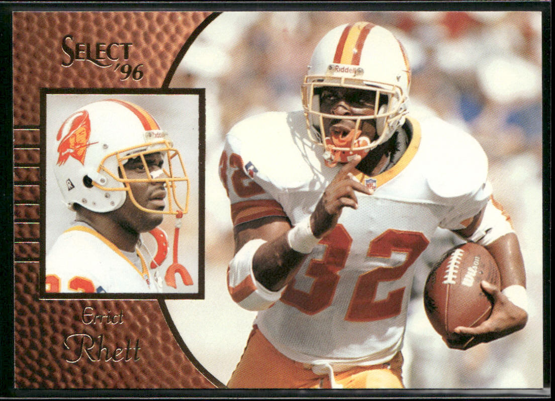 Errict Rhett 1996 Select #108 Tampa Bay Buccaneers