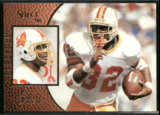 Errict Rhett 1996 Select #108 Tampa Bay Buccaneers
