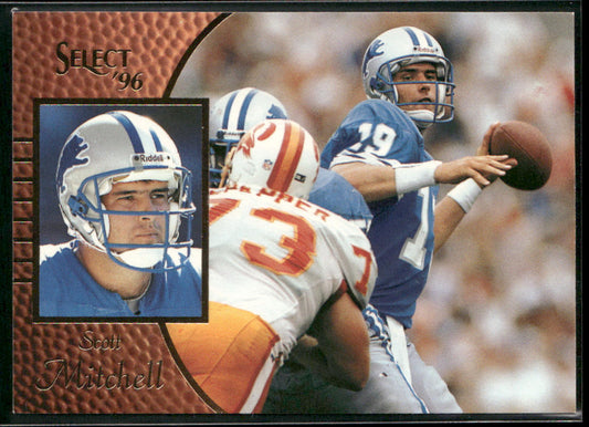 Scott Mitchell 1996 Select #112 Detroit Lions