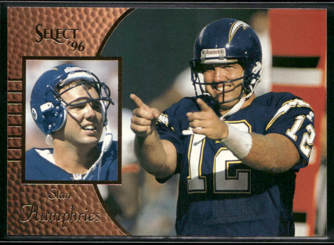 Stan Humphries 1996 Select #114 San Diego Chargers