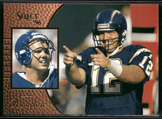 Stan Humphries 1996 Select #114 San Diego Chargers