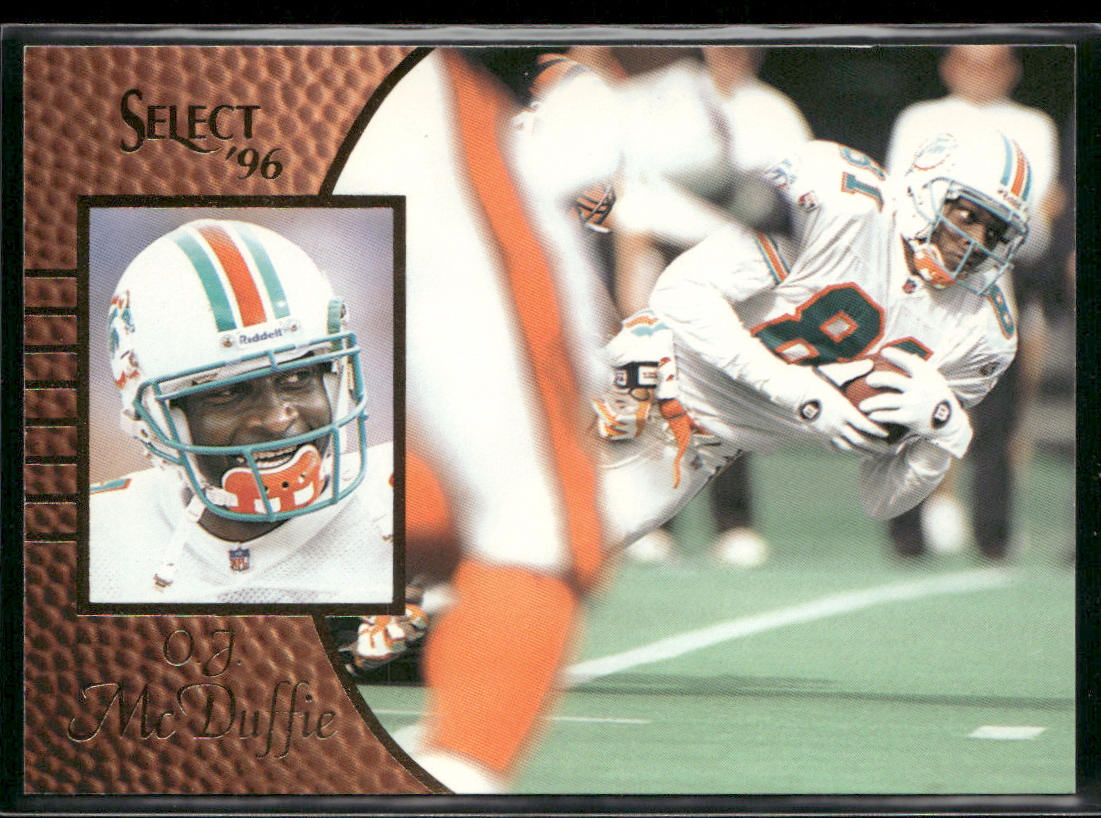 O.J. McDuffie 1996 Select #117 Miami Dolphins