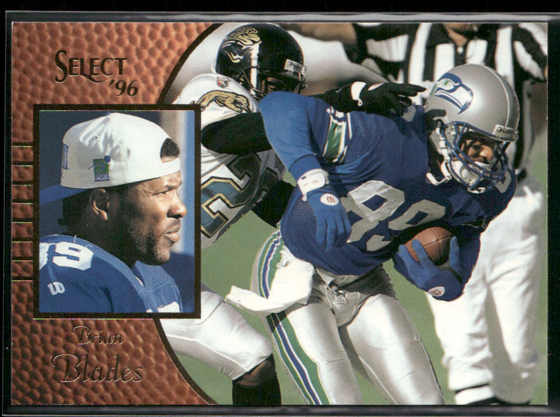 Brian Blades 1996 Select #118 Seattle Seahawks