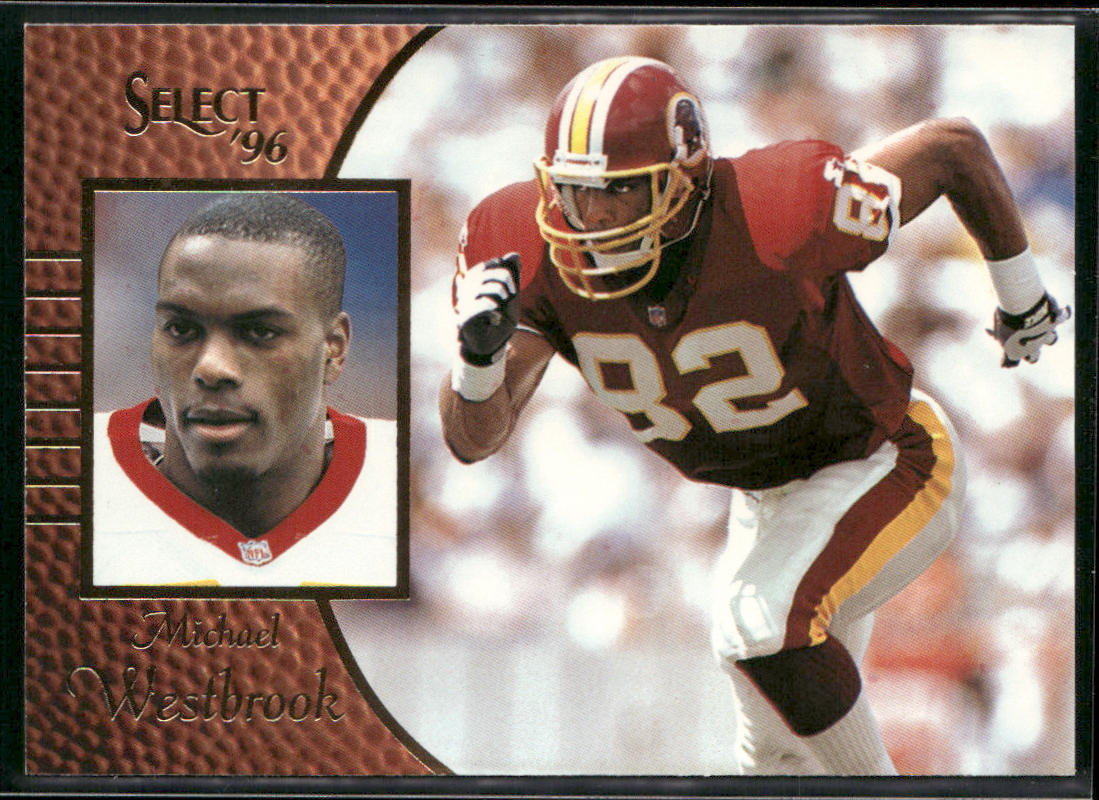 Michael Westbrook 1996 Select #121 Washington Redskins