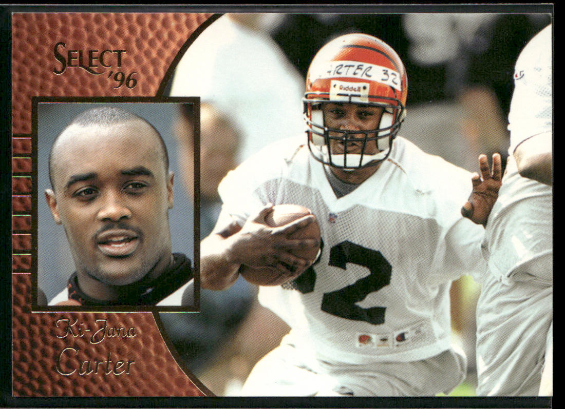 Ki-Jana Carter 1996 Select #122 Cincinnati Bengals