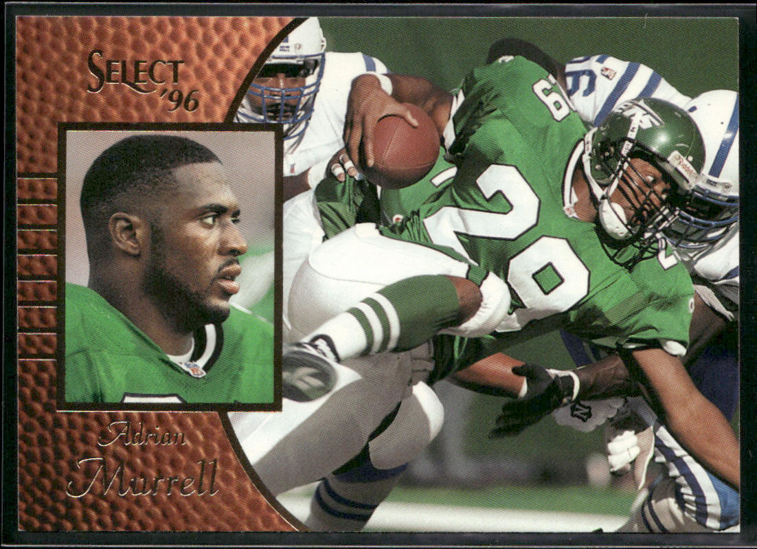 Adrian Murrell 1996 Select #123 New York Jets