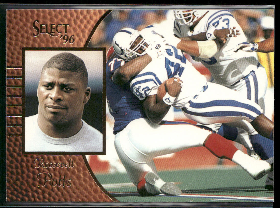Roosevelt Potts 1996 Select #129 Indianapolis Colts