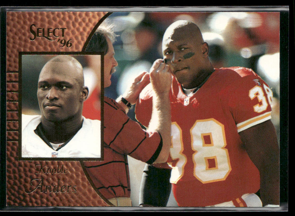 Kimble Anders 1996 Select #135 Kansas City Chiefs