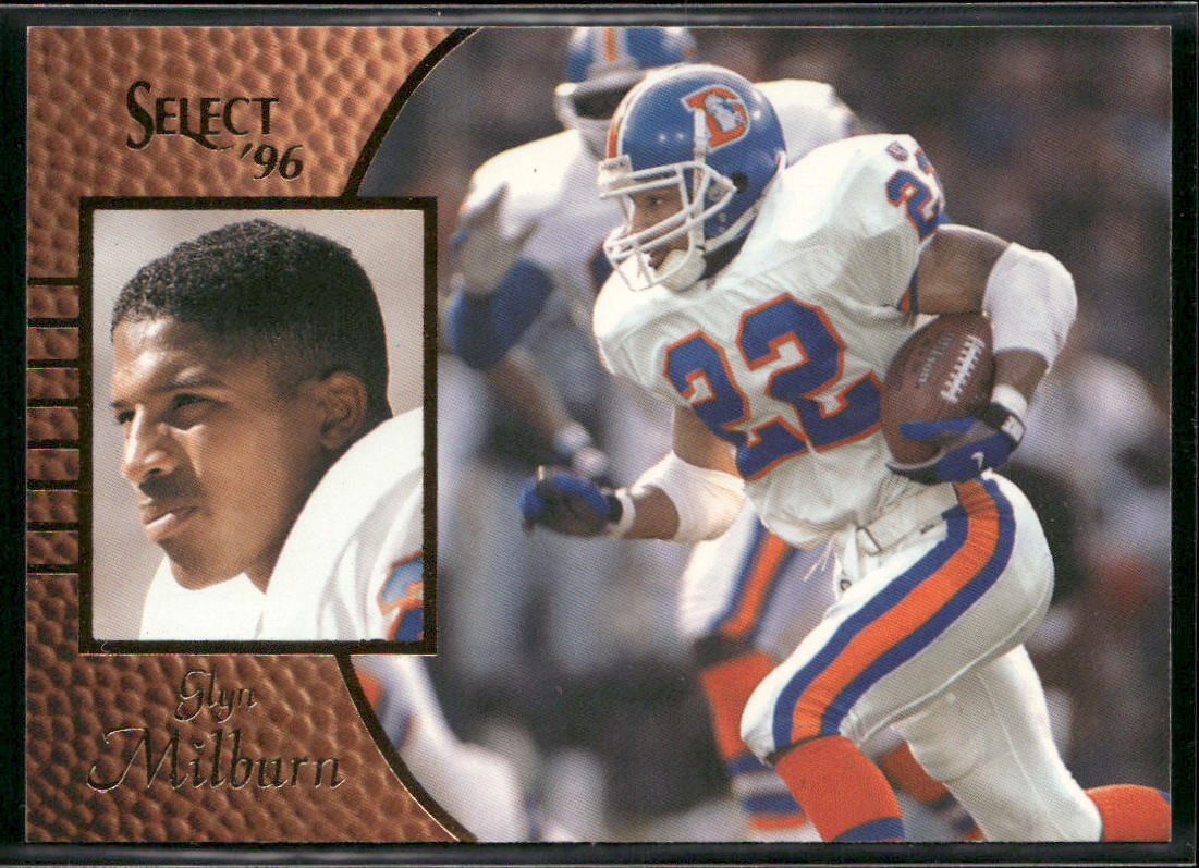 Glyn Milburn 1996 Select #141 Detroit Lions
