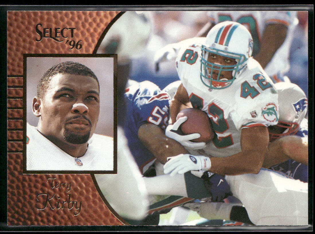 Terry Kirby 1996 Select #142 Miami Dolphins