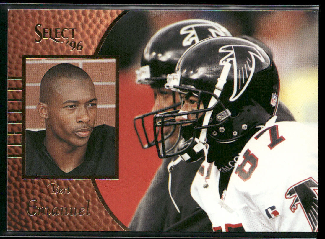 Bert Emanuel 1996 Select #143 Atlanta Falcons