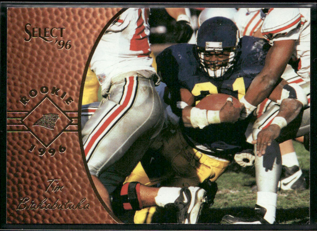 Tim Biakabutuka 1996 Select #153 RC Carolina Panthers