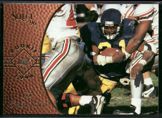 Tim Biakabutuka 1996 Select #153 RC Carolina Panthers