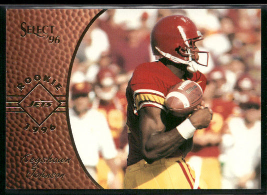 Keyshawn Johnson 1996 Select #154 RC New York Jets