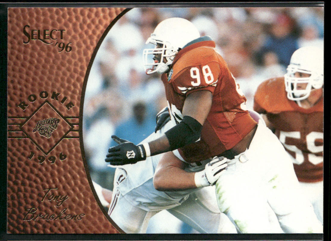 Tony Brackens 1996 Select #157 RC Jacksonville Jaguars