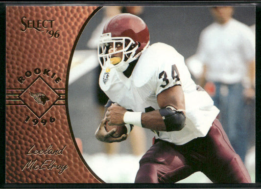 Leeland McElroy 1996 Select #163 RC Arizona Cardinals