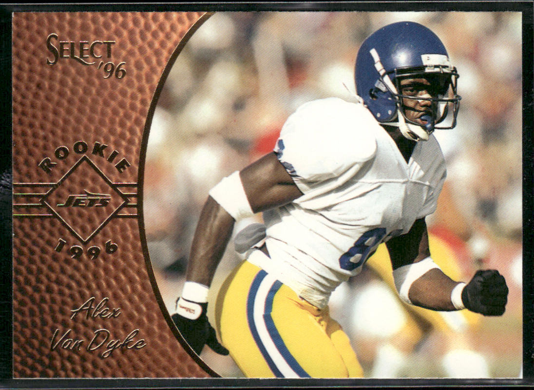 Alex Van Dyke 1996 Select Artist's Proofs #164 RC New York Jets