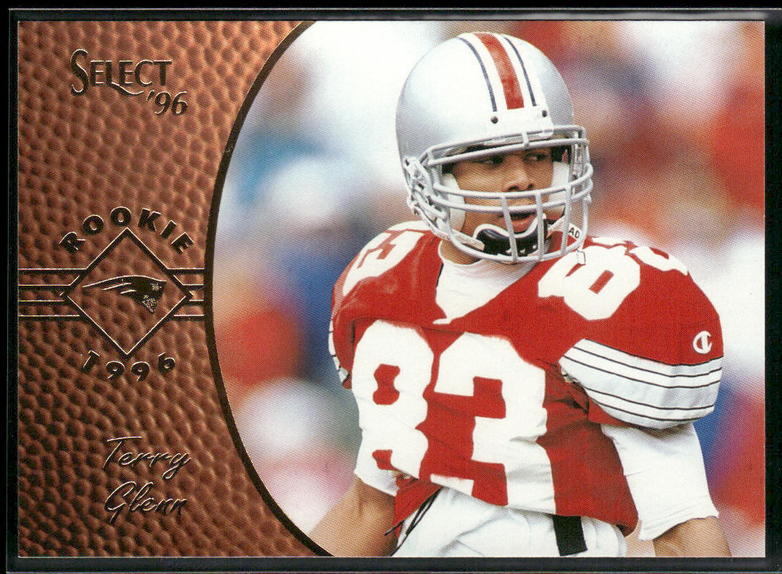 Terry Glenn 1996 Select #167 RC New England Patriots
