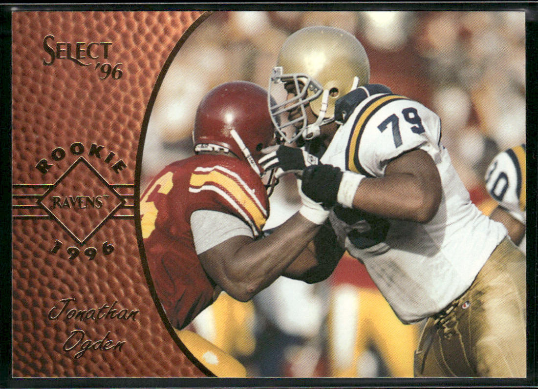 Jonathan Ogden 1996 Select #170 RC Baltimore Ravens