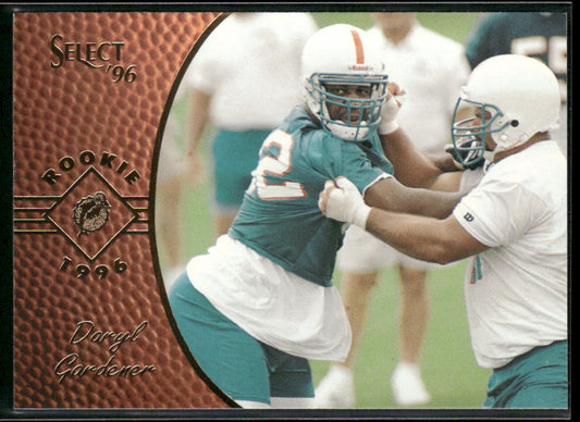 Daryl Gardener 1996 Select #173 RC Miami Dolphins