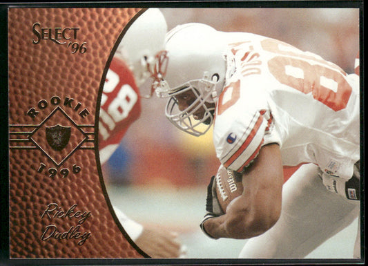 Rickey Dudley 1996 Select #179 RC Oakland Raiders