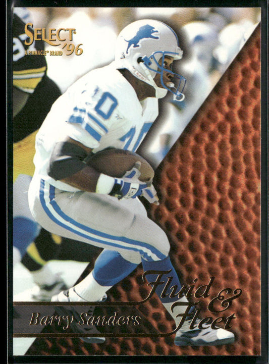 Barry Sanders 1996 Select #181 Detroit Lions