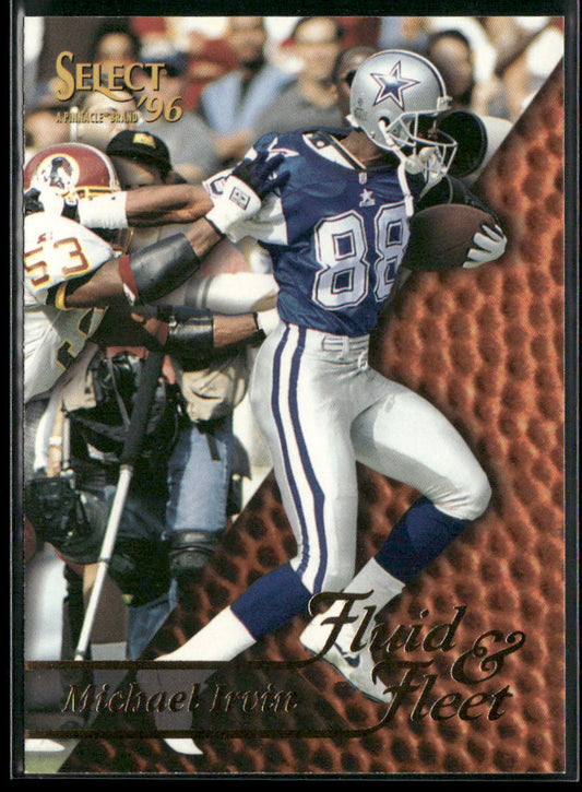 Michael Irvin 1996 Select #185 Dallas Cowboys