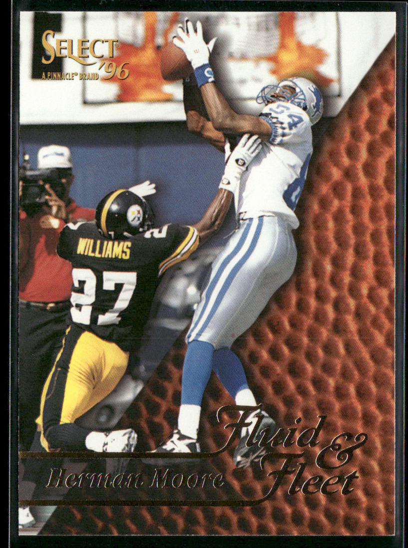 Herman Moore 1996 Select #191 Detroit Lions