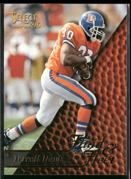 Terrell Davis 1996 Select #194 Denver Broncos