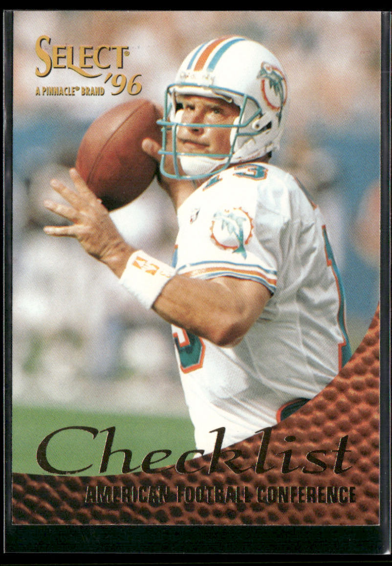 Dan Marino 1996 Select #196 Miami Dolphins