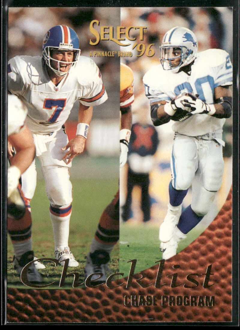 Barry Sanders / John Elway 1996 Select #200