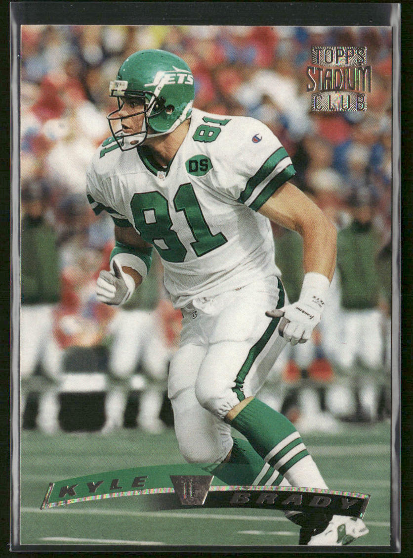 Kyle Brady 1996 Stadium Club #1 New York Jets