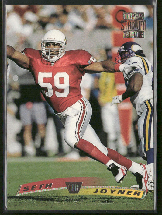 Seth Joyner 1996 Stadium Club #3 Arizona Cardinals