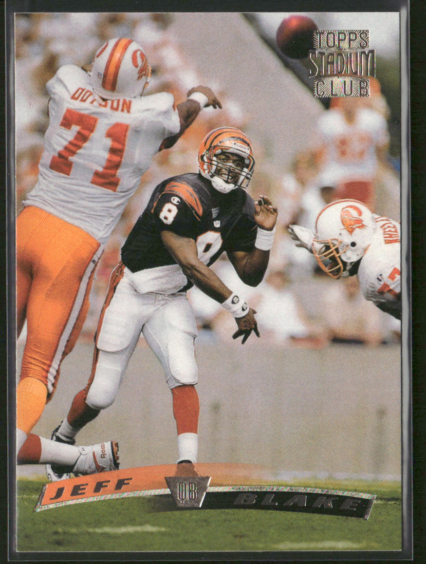Jeff Blake 1996 Stadium Club #10 Cincinnati Bengals