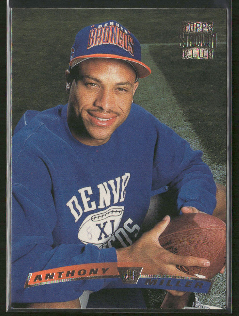 Anthony Miller 1996 Stadium Club #15 Denver Broncos